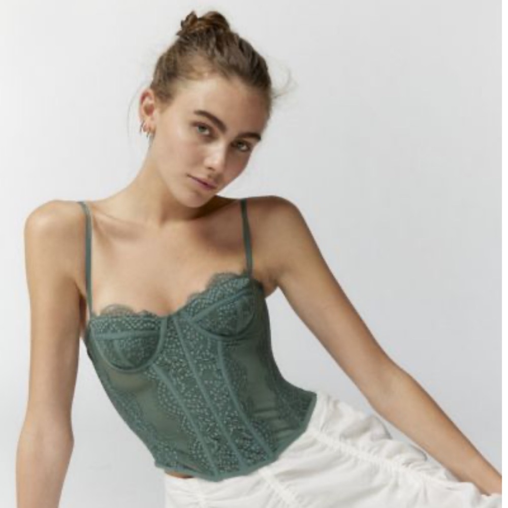 Urban Outfitters Out From Under Modern Love Corset